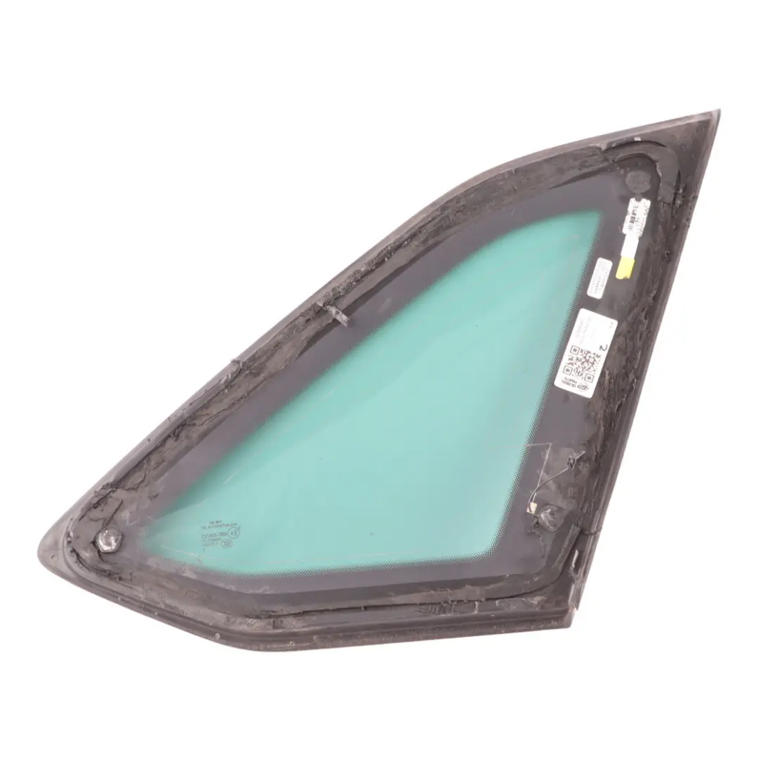 Triangle Glass Fixed Tinted Left N/S to Skoda Rapid NH1 Hatchback Rear with Part number 5JJ845297L Skoda Rapid NH1 Hatchback Rear Triangle Glass Fixed Tinted Left N/S - SKU 5JJ845297L - Part number 5JJ845297L