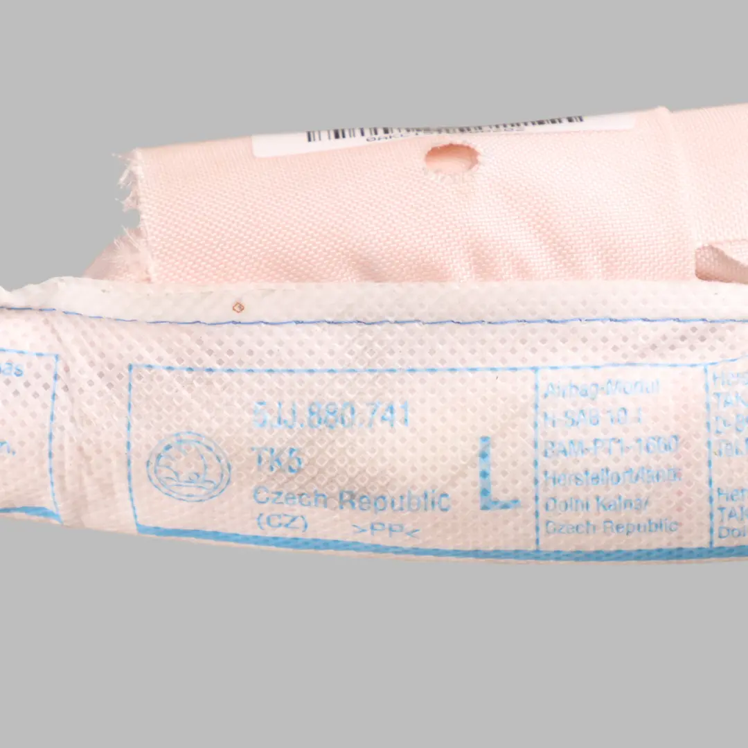 Roof Curtain Air Module Unit Left N/S to Skoda Rapid NH1 with Part number 5JJ880741A Skoda Rapid NH1 Roof Curtain Air Module Unit Left N/S - SKU 5JJ880741A - Part number 5JJ880741A