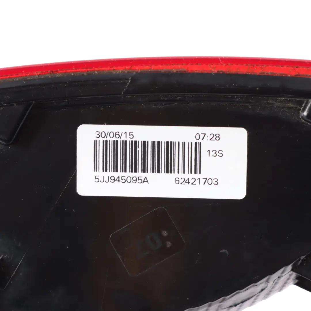 Tail Light Lamp Side Panel Rear Left N/S to Skoda Rapid NH1 with Part number 5JJ945111A Skoda Rapid NH1 Tail Light Lamp Side Panel Rear Left N/S - SKU 5JJ945111A - Part number 5JJ945111A