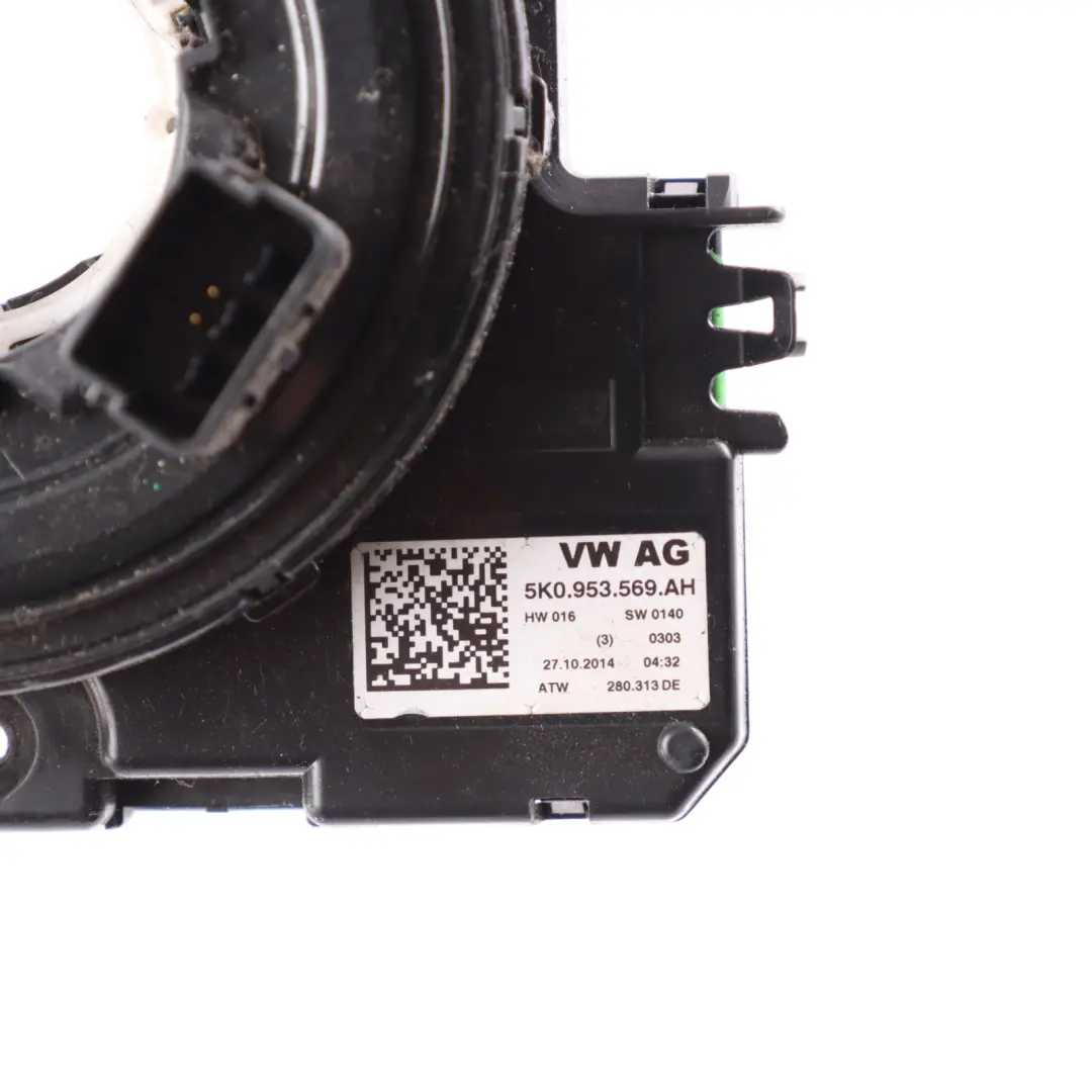 Volkswagen Tiguan 5N Steering Angle Sensor Control Slip Ring Squib - SKU 5K0953569AH - Part number 5K0953569AH