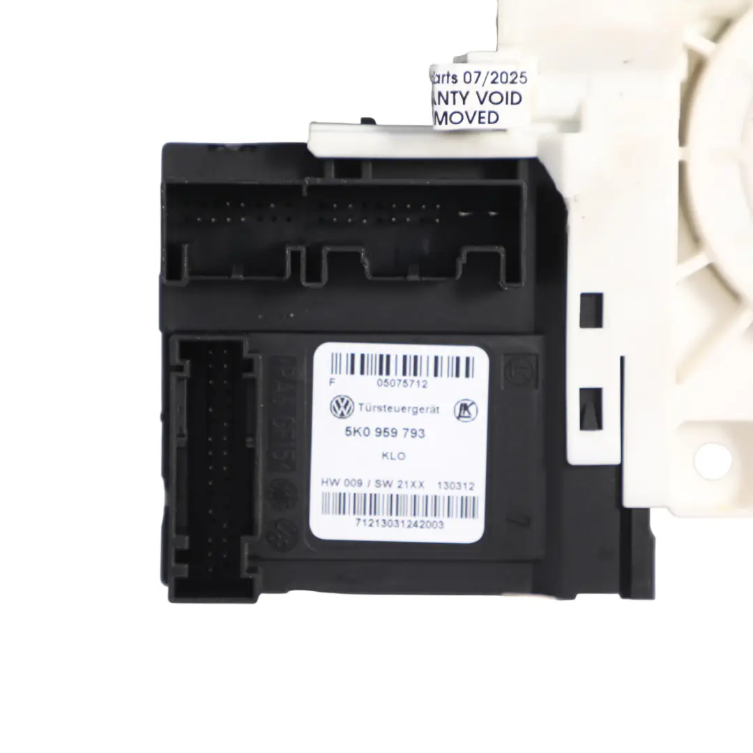 Mk6 Front Window Lifter Motor Right O/S Regulator to VW Volkswagen Golf with Part number 5K0959701H VW Volkswagen Golf Mk6 Front Window Lifter Motor Right O/S Regulator - SKU 5K0959701H - Part number 5K0959701H