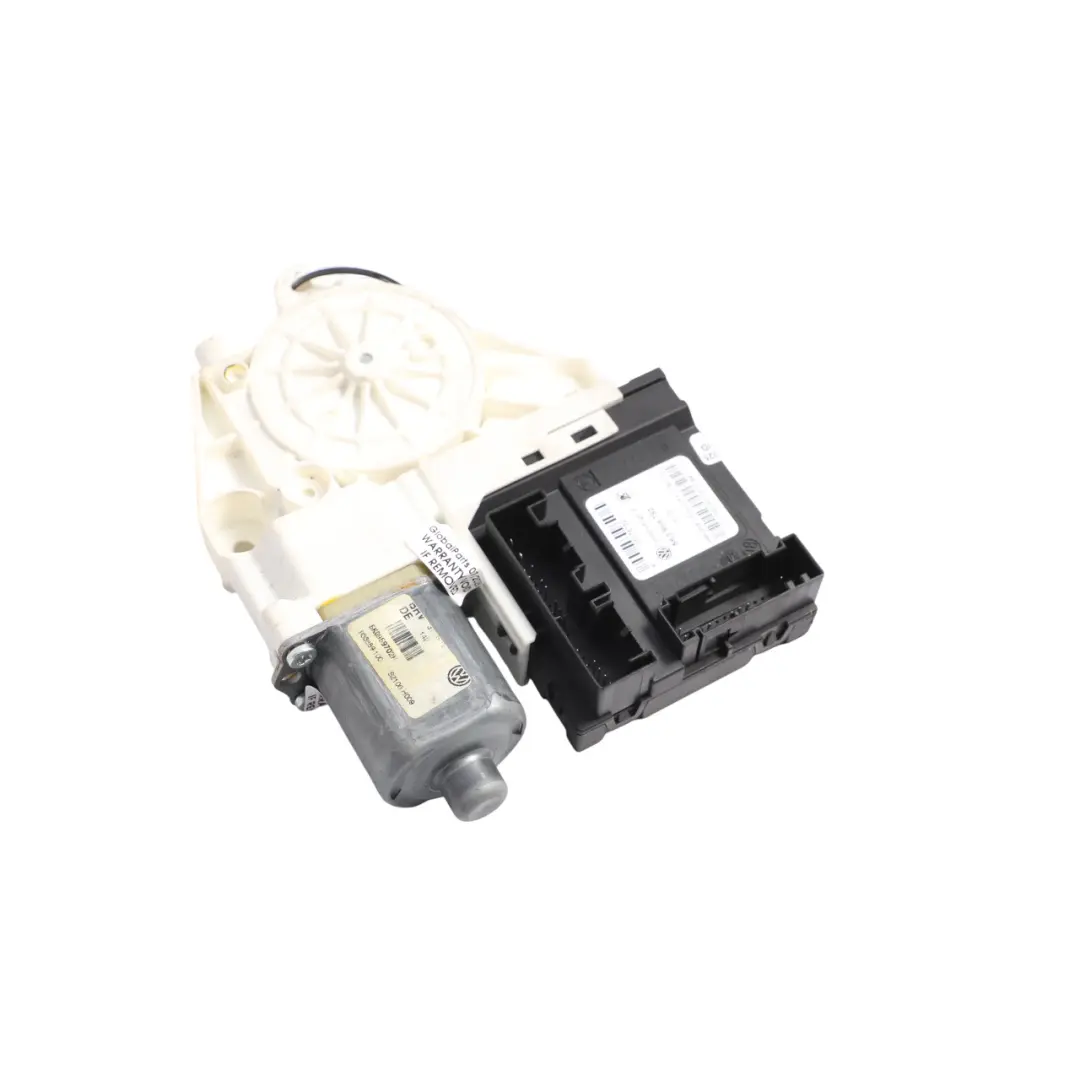 VW Volkswagen Golf Mk6 Front Window Lifter Motor Left N/S Regulator - SKU 5K0959702H - Part number 5K0959702H
