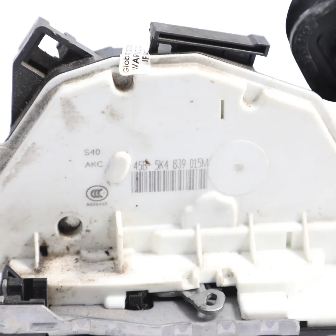 VW Volkswagen Golf Mk6 Rear Door Lock Actuator Mechanism Left N/S - SKU 5K4839015M - Part number 5K4839015M