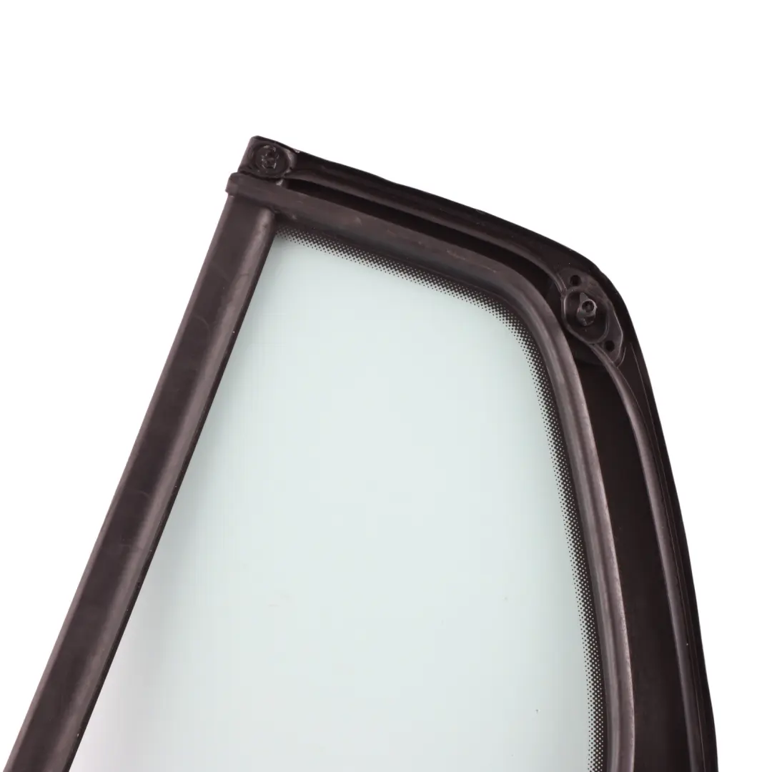 Mk6 5 Door Rear Quarter Window Triangle Glass Right O/S AS2 to VW Golf with Part number 5K6845214E VW Golf Mk6 5 Door Rear Quarter Window Triangle Glass Right O/S AS2 - SKU 5K6845214E - Part number 5K6845214E