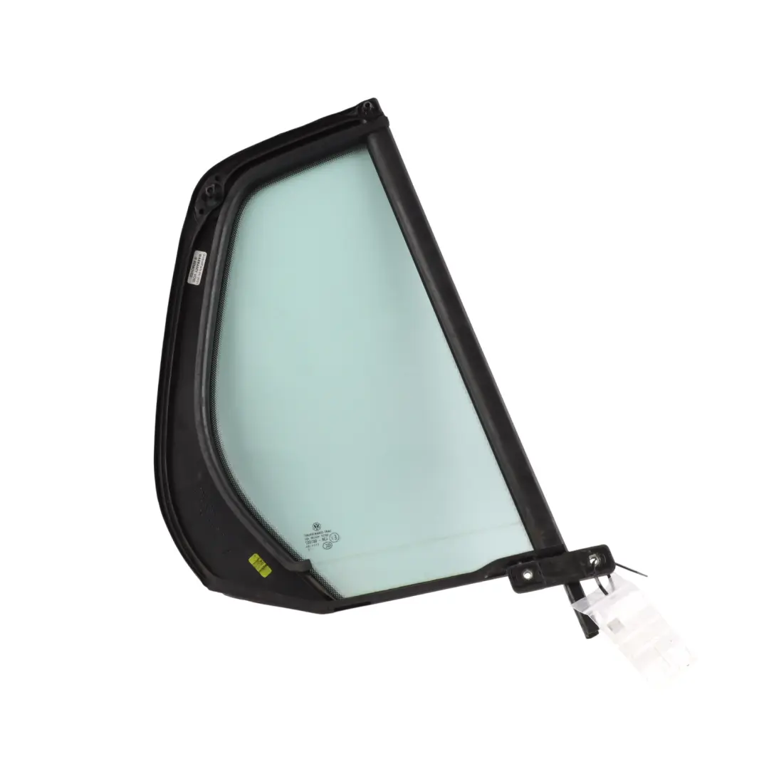 Mk6 5 Door Rear Quarter Window Triangle Glass Left N/S AS2 to VW Golf with Part number 5K6845213E VW Golf Mk6 5 Door Rear Quarter Window Triangle Glass Left N/S AS2 - SKU 5K6845213E - Part number 5K6845213E