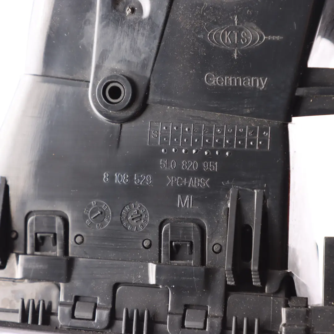 Skoda Yeti 5L Deska Rozdzielcza Środkowy Panel Nawiewu Czarny - SKU 5L0820951 - Numer Części 5L0820951