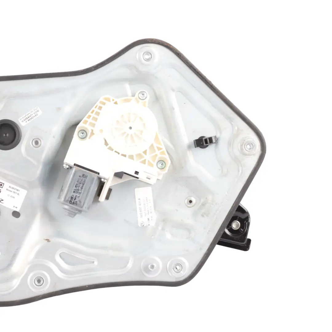 Skoda Yeti 5L Front Window Lifter Regulator Motor Mechanism Left N/S 5L0837401A - SKU 5L0837461 - Part number 5L0837461
