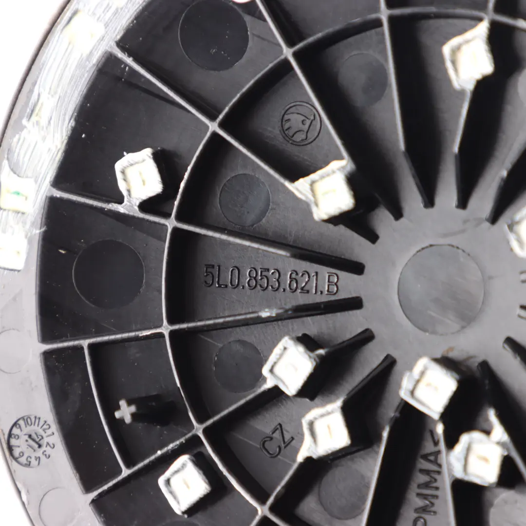 Skoda Yeti 5L Tailgate Emblem Rear Boot Trunk Lid Logo Badge - SKU 5L0853621B - Part number 5L0853621B