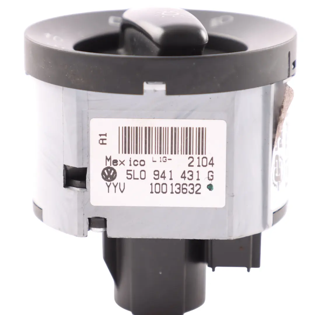 Skoda Yeti 5L Headlight Adjuster Switch Unit - SKU 5L0941431G - Part number 5L0941431G