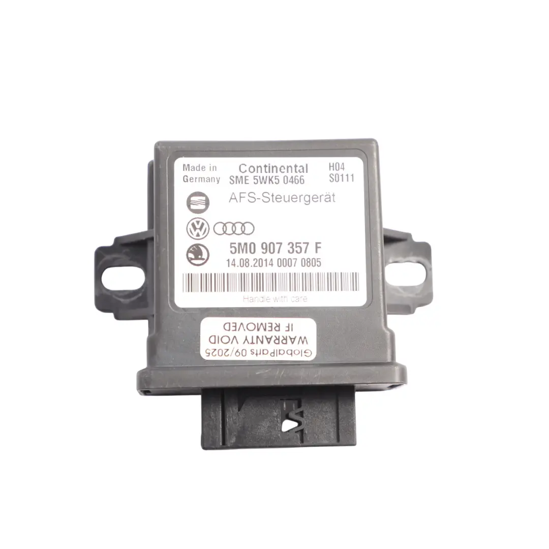 VW Volkswagen Passat B7 Headlight Range Control Unit Module ECU - SKU 5M0907357F - Part number 5M0907357F