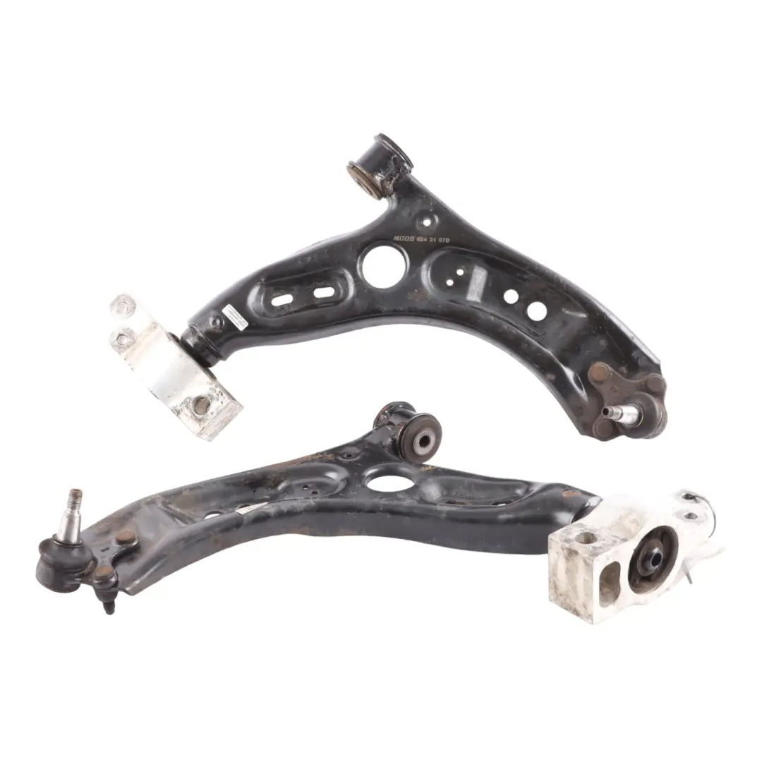 Front Wishbone Control Arm Left Right N/O/S Set to Volkswagen Passat B7 with Part number 5N0407151 Volkswagen Passat B7 Front Wishbone Control Arm Left Right N/O/S Set - SKU 5N0407151 - Part number 5N0407151