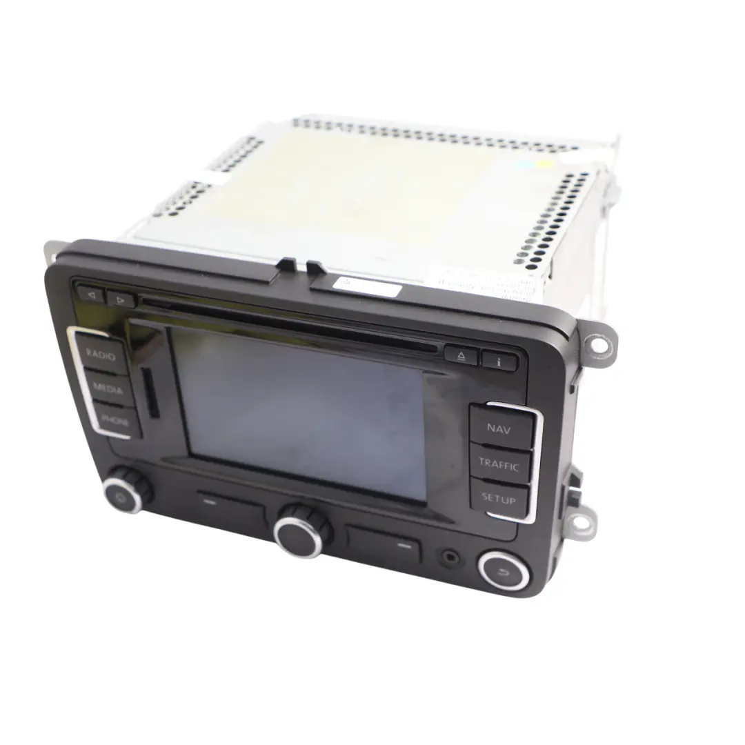 Mk2 1P Head Unit Audio Radio Display Navigation to Seat Leon FR with Part number 5P0035191G Seat Leon FR Mk2 1P Head Unit Audio Radio Display Navigation - SKU 5P0035191G - Part number 5P0035191G