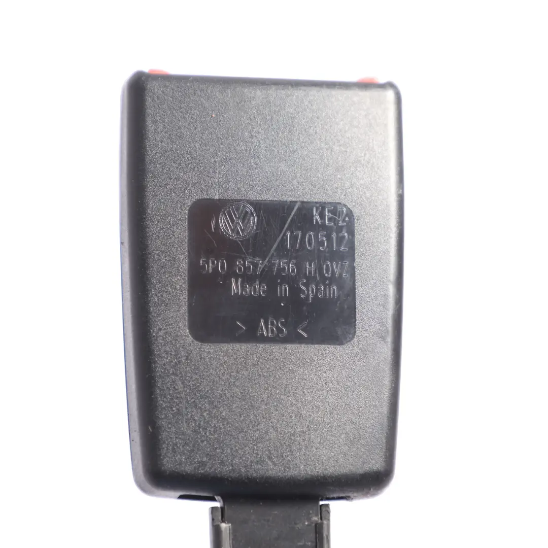Mk2 1P Altea 5P Seat Belt Buckle Front Right O/S to Seat Leon with Part number 5P0857756H Seat Leon Mk2 1P Altea 5P Seat Belt Buckle Front Right O/S - SKU 5P0857756H - Part number 5P0857756H