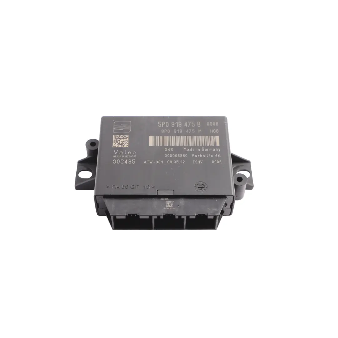 Mk2 1P PDC Parking Distance Control Sensor Module Unit ECU to Seat Leon with Part number 5P0919475B Seat Leon Mk2 1P PDC Parking Distance Control Sensor Module Unit ECU - SKU 5P0919475B - Part number 5P0919475B