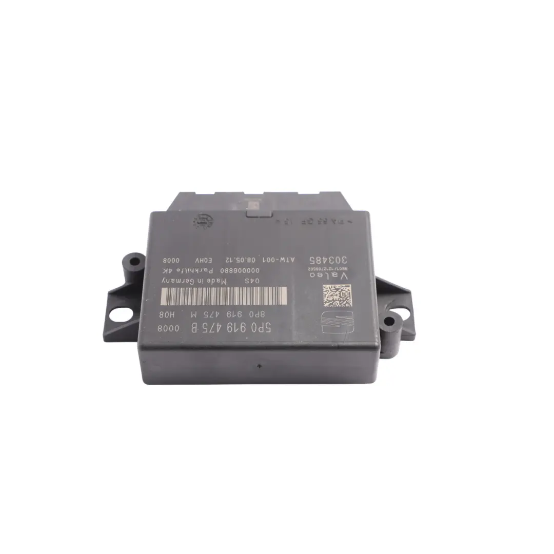 Mk2 1P PDC Parking Distance Control Sensor Module Unit ECU to Seat Leon with Part number 5P0919475B Seat Leon Mk2 1P PDC Parking Distance Control Sensor Module Unit ECU - SKU 5P0919475B - Part number 5P0919475B