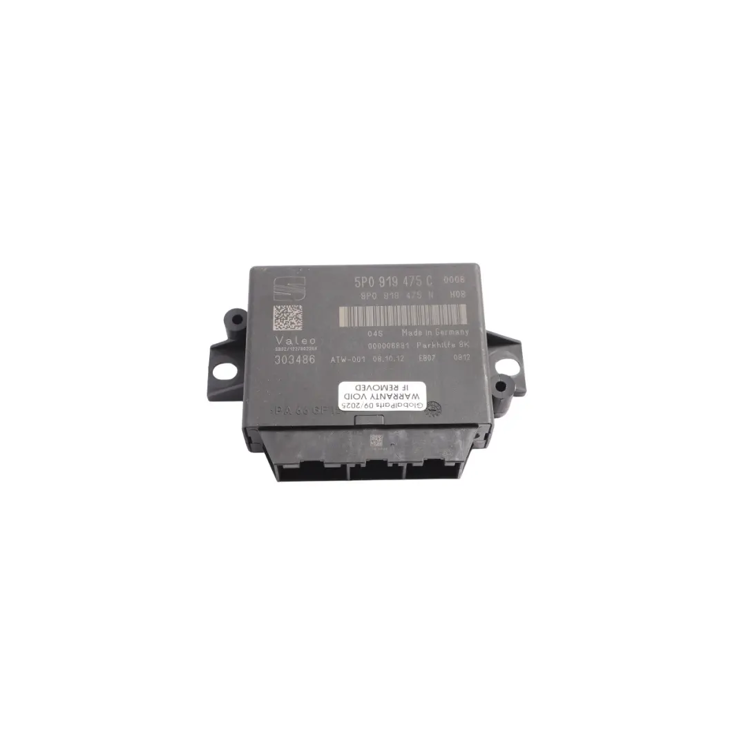 Seat Leon Mk2 1P PDC Parking Distance Control Sensor Module Unit ECU - SKU 5P0919475C - Part number 5P0919475C