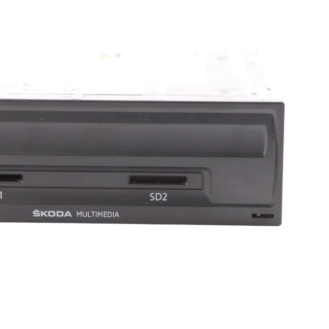 Skoda Rapid Spaceback NH1 Multimedia Audio Sat Nav Head Unit - SKU 5Q0035874A - Part number 5Q0035874A