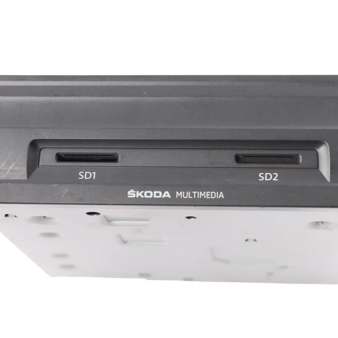 Skoda Rapid Spaceback NH1 Multimedia Audio Sat Nav Einheit - SKU 5Q0035874A - Teilenummer 5Q0035874A