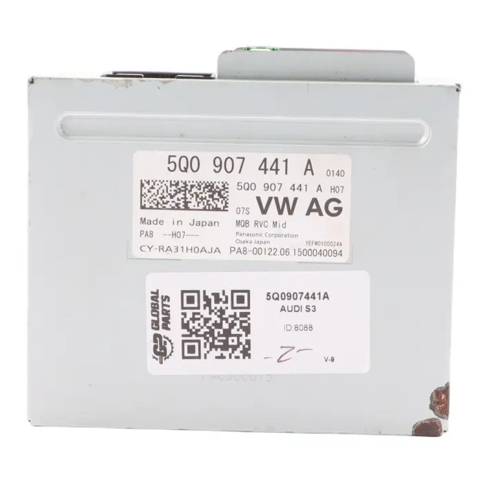 View Reverse Camera Module Control Unit to Audi A3 S3 8V Rear with Part number 5Q0907441A Audi A3 S3 8V Rear View Reverse Camera Module Control Unit - SKU 5Q0907441A - Part number 5Q0907441A