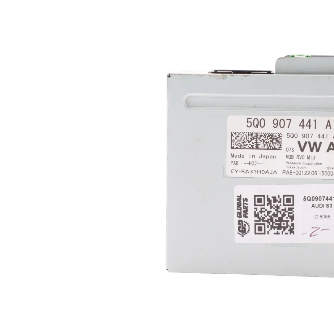 Audi A3 S3 8V Rear View Reverse Camera Module Control Unit - SKU 5Q0907441A - Part number 5Q0907441A