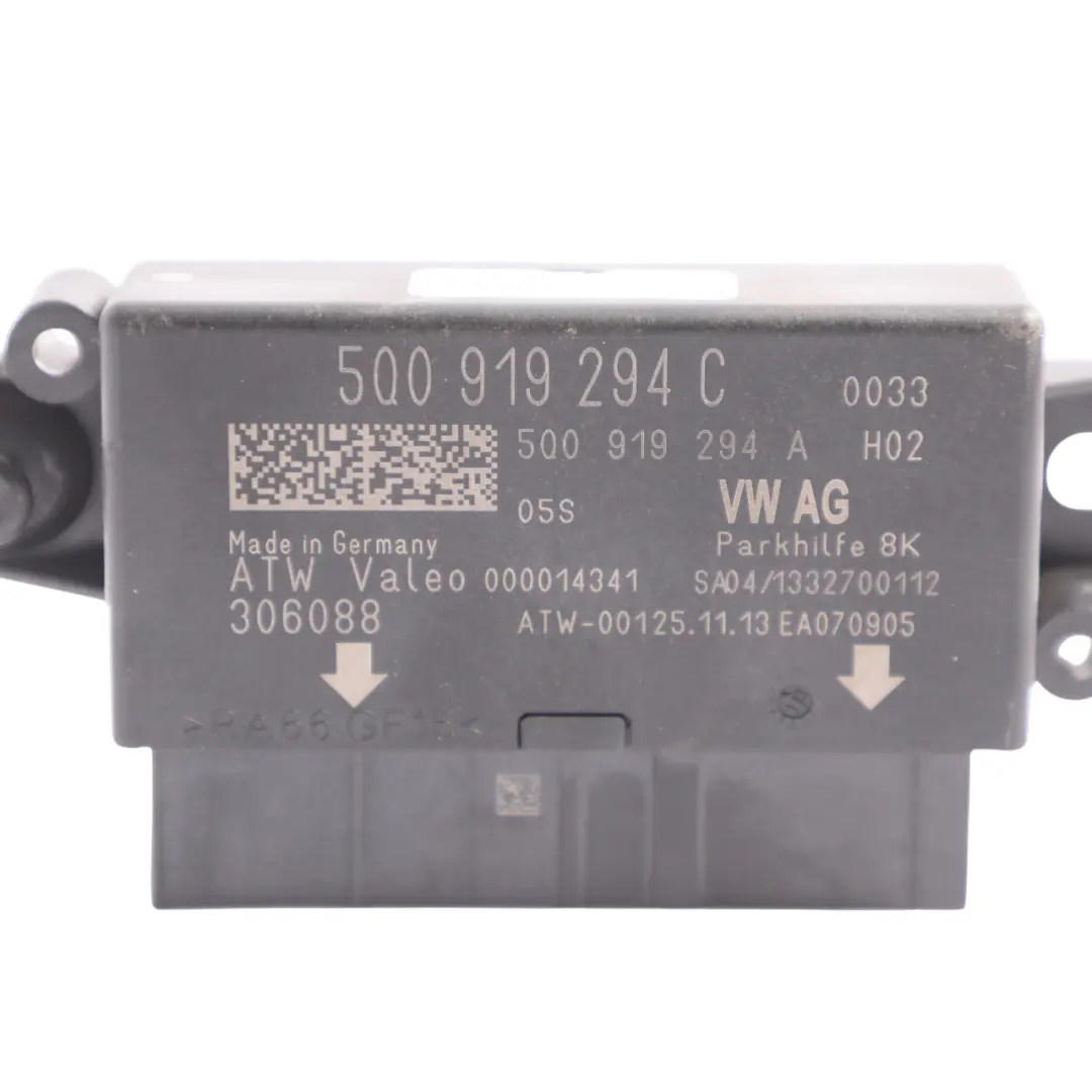 PDC Parking Distance Control Module Unit ECU to Audi A3 8V Golf Mk7 with Part number 5Q0919294C Audi A3 8V Golf Mk7 PDC Parking Distance Control Module Unit ECU - SKU 5Q0919294C - Part number 5Q0919294C