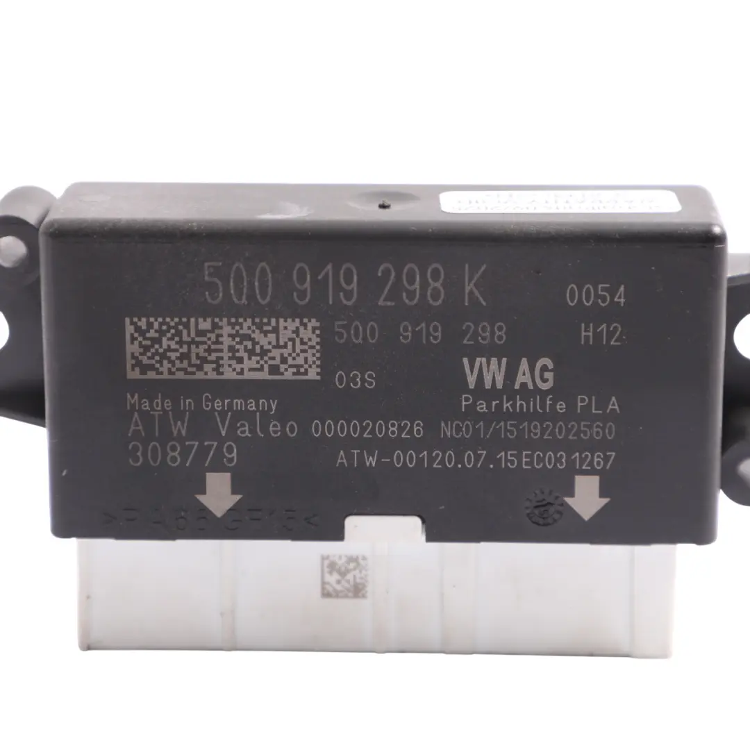PDC Parking Distance Control Sensor Module Unit ECU to Audi A3 8V with Part number 5Q0919298K Audi A3 8V PDC Parking Distance Control Sensor Module Unit ECU - SKU 5Q0919298K - Part number 5Q0919298K