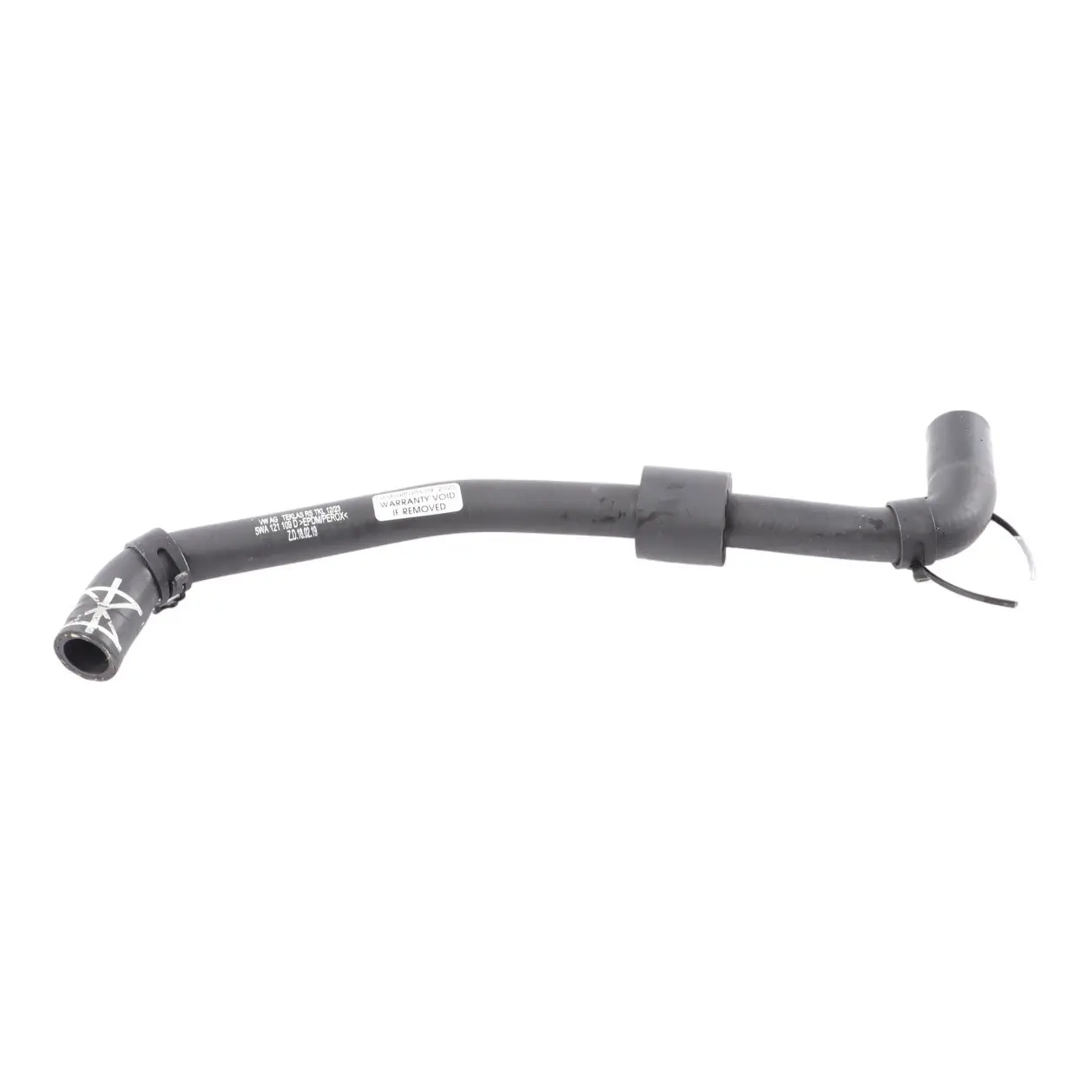 Volkswagen Polo Mk6 AW Water Reservoir Coolant Pipe Hose Line 5WA121109D