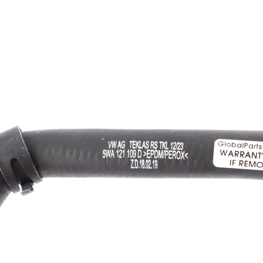 MK6 AW Tubo Condotto Liquido Refrigerante Serbatoio per Volkswagen Polo con numero di parte 5WA121109D Volkswagen Polo MK6 AW Tubo Condotto Liquido Refrigerante Serbatoio - SKU 5WA121109D - Numero di parte 5WA121109D