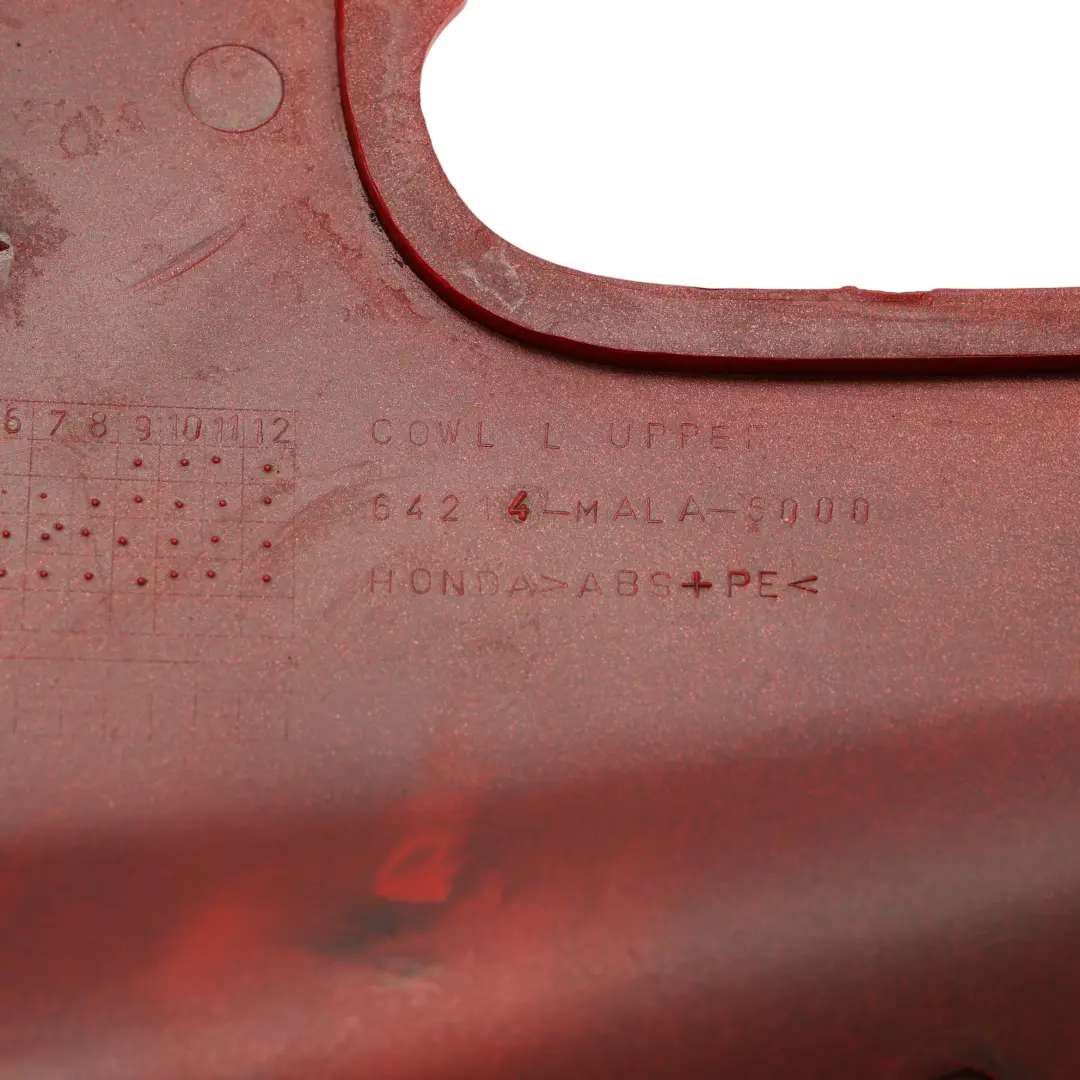 CBR600 CBR Couvercle De Carénage Supérieur Avant Gauche pour Honda à propos du numéro de pièce 64214-MALA-6000 Honda CBR600 CBR Couvercle De Carénage Supérieur Avant Gauche - SKU 64214-MALA-6000 - Numéro de pièce 64214-MALA-6000