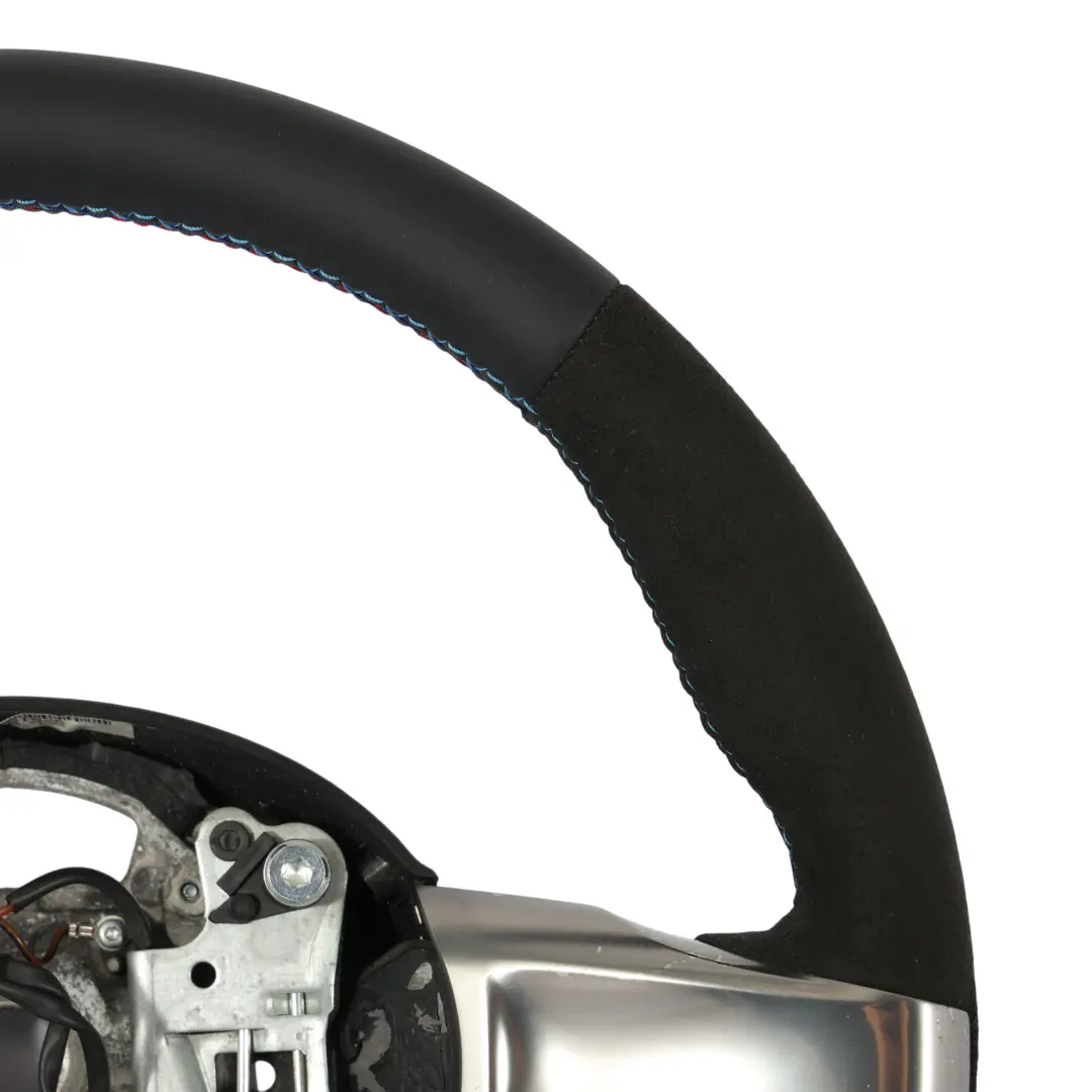 Kierownica Sportowa Sport NOWA Czarna Skóra Alcantara do BMW Z4 E85 o numerze 6758158 BMW Z4 E85 Kierownica Sportowa Sport NOWA Czarna Skóra Alcantara - SKU 6758158-1 - Numer Części 6758158