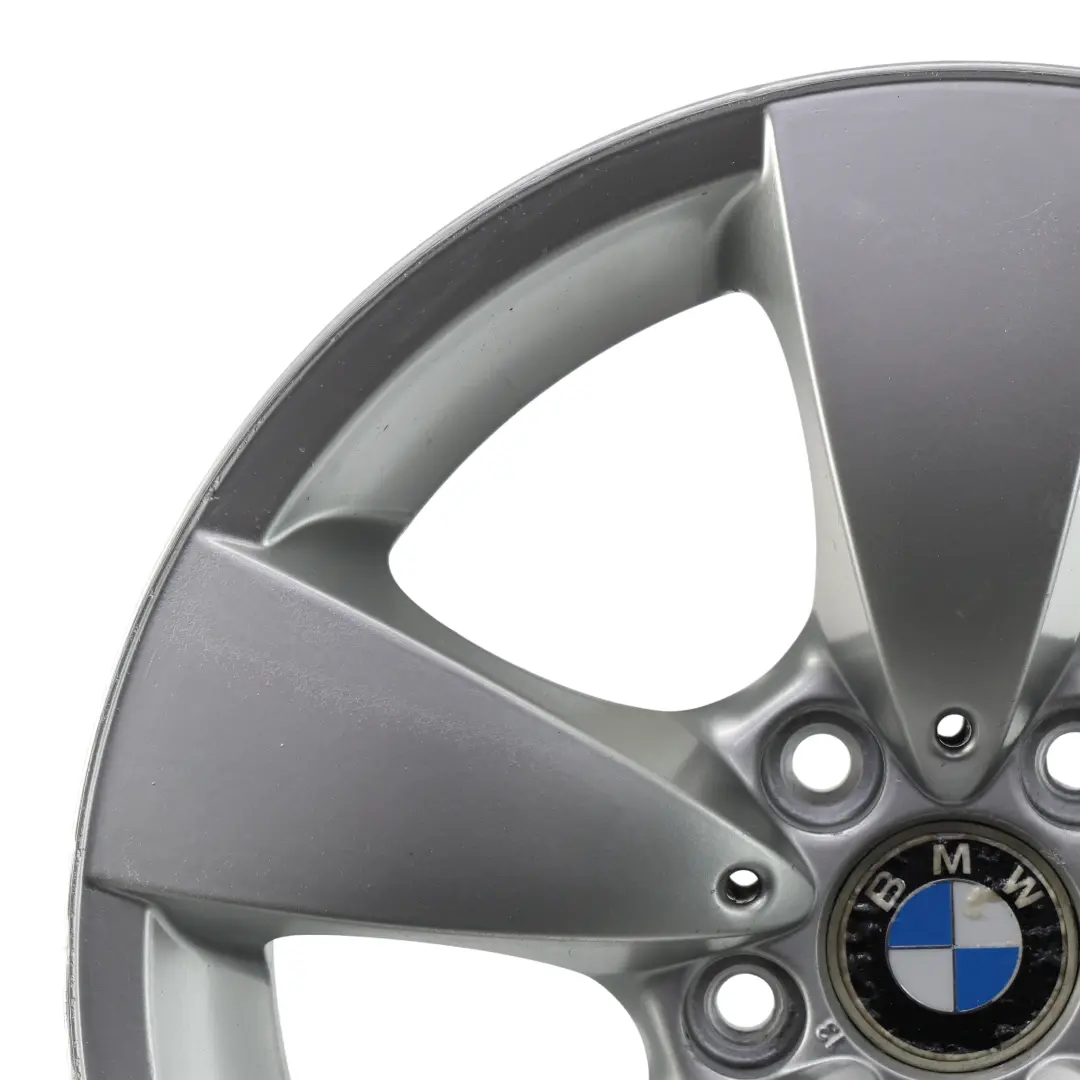 BMW E60 E61 Jante en Alliage Argentée 17" Spider Spoke 138 ET:20 7,5J - SKU 6762001-2 - Numéro de pièce 6762001