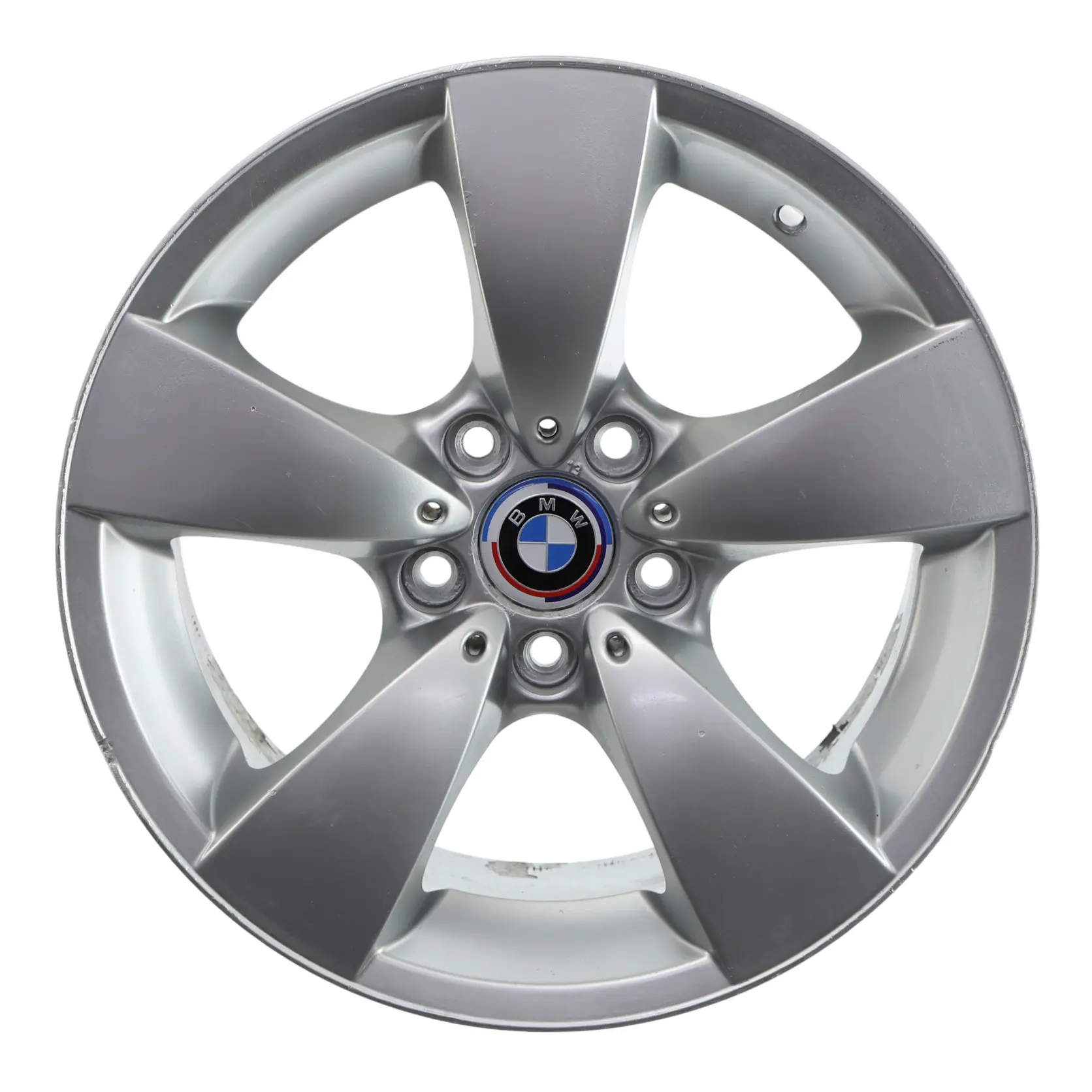 BMW E60 E61 Silver Alloy Wheel Rim 17" Spider Spoke 138 ET:20 7,5J
