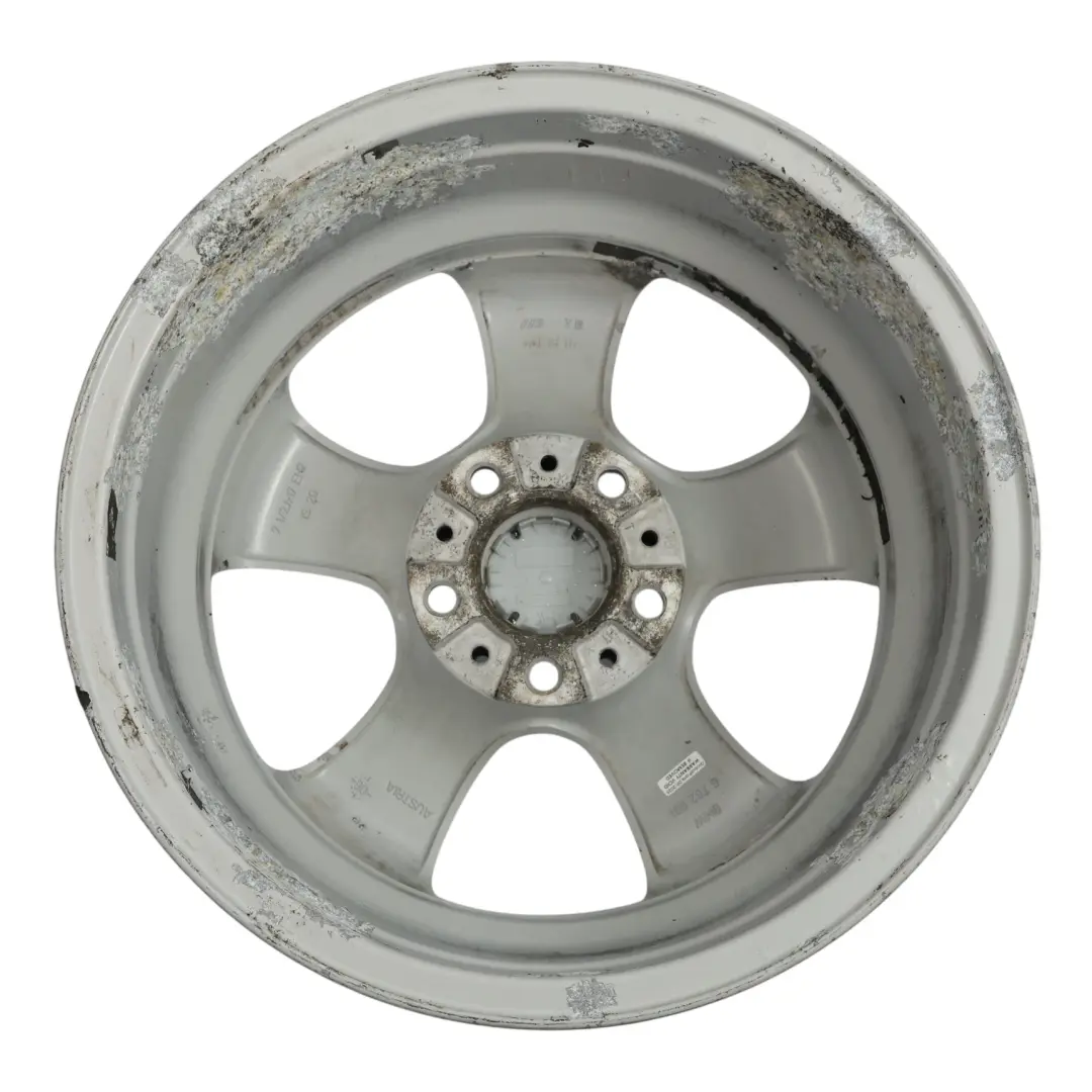 BMW E60 E61 Silver Alloy Wheel Rim 17" Spider Spoke 138 ET:20 7,5J - SKU 6762001-3 - Part number 6762001