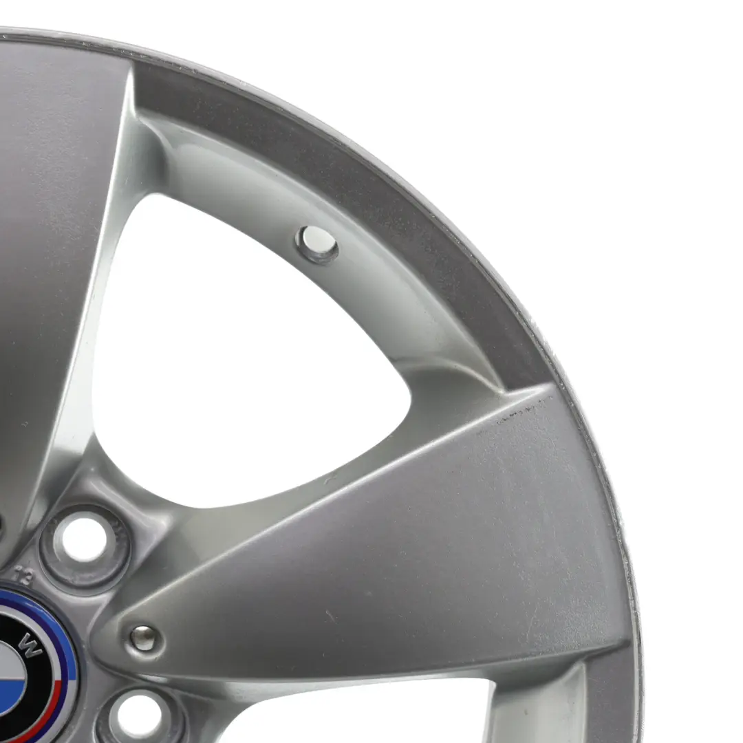 BMW E60 E61 Silver Alloy Wheel Rim 17" Spider Spoke 138 ET:20 7,5J - SKU 6762001-3 - Part number 6762001