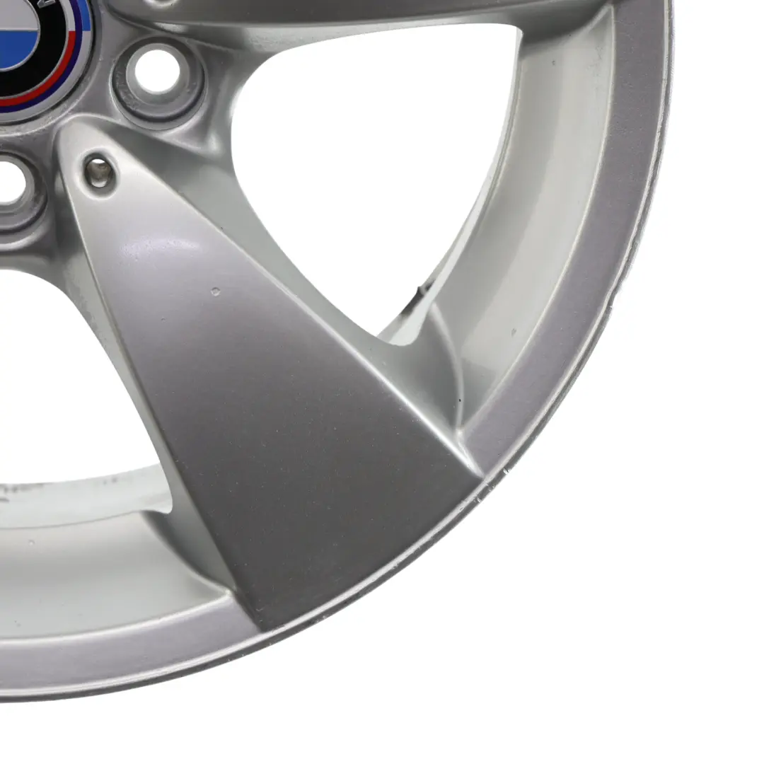 BMW E60 E61 Silver Alloy Wheel Rim 17" Spider Spoke 138 ET:20 7,5J - SKU 6762001-3 - Part number 6762001
