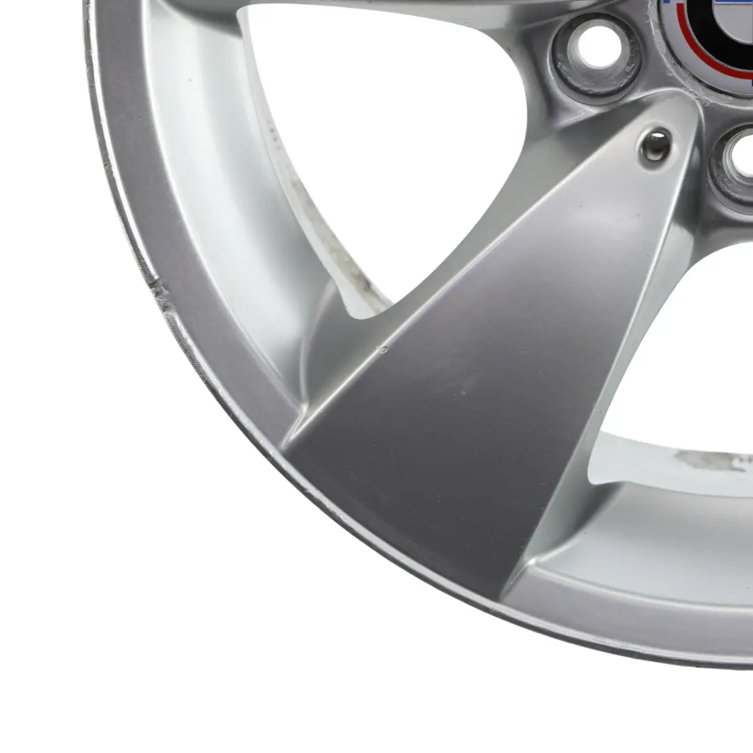 BMW E60 E61 Silver Alloy Wheel Rim 17" Spider Spoke 138 ET:20 7,5J - SKU 6762001-3 - Part number 6762001