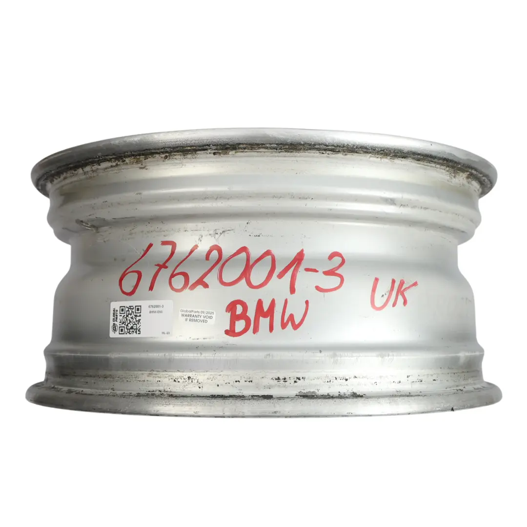 BMW E60 E61 Silver Alloy Wheel Rim 17" Spider Spoke 138 ET:20 7,5J - SKU 6762001-3 - Part number 6762001