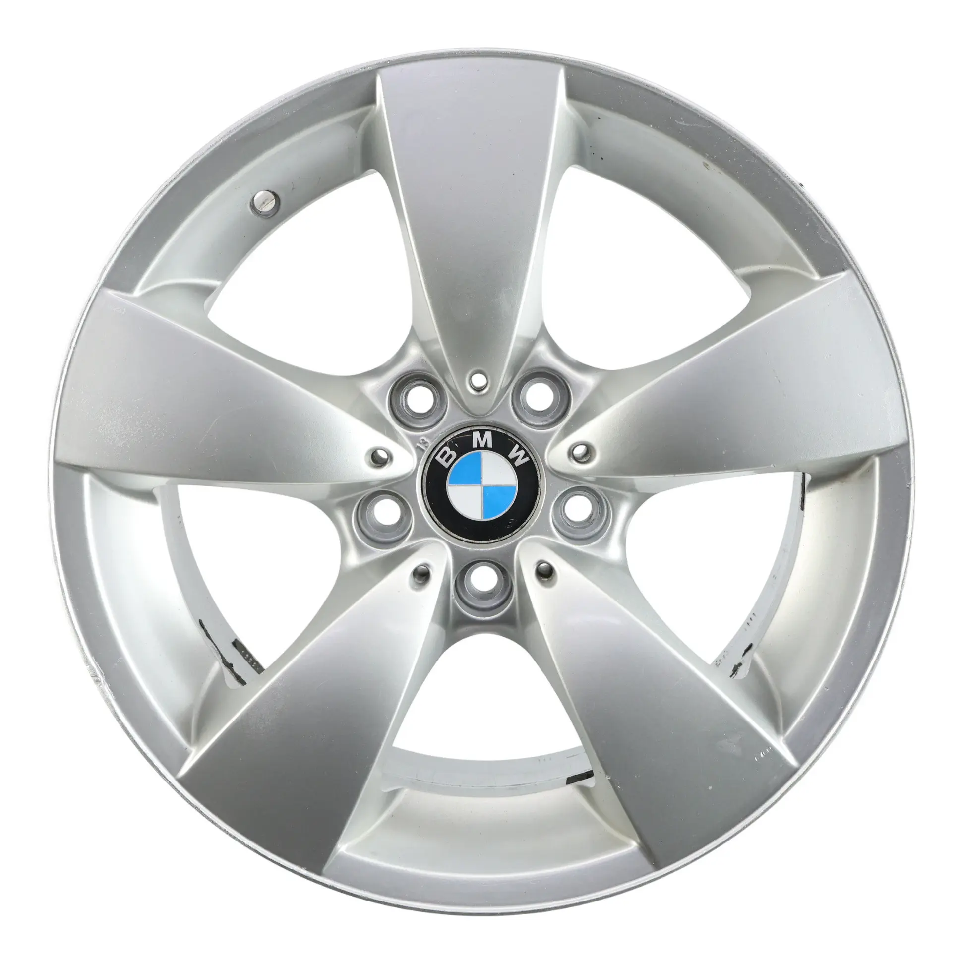 BMW E60 E61 Silver Alloy Wheel Rim 17" Spider Spoke 138 ET:20 7,5J