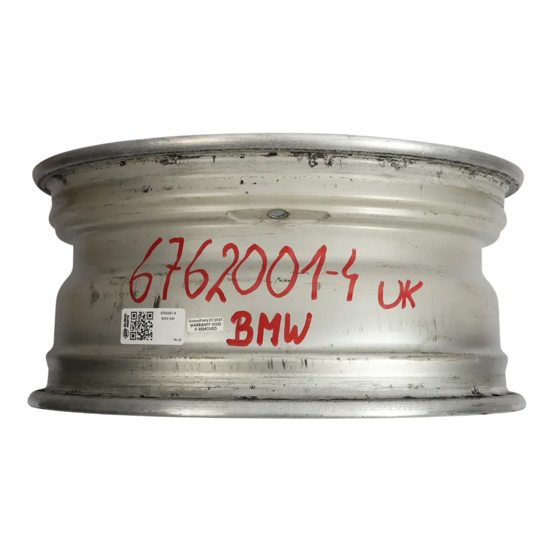 BMW E60 E61 Silver Alloy Wheel Rim 17" Spider Spoke 138 ET:20 7,5J - SKU 6762001-4 - Part number 6762001