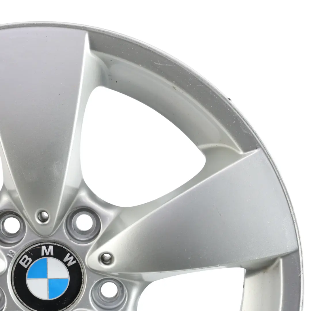 BMW E60 E61 Silver Alloy Wheel Rim 17" Spider Spoke 138 ET:20 7,5J - SKU 6762001-4 - Part number 6762001