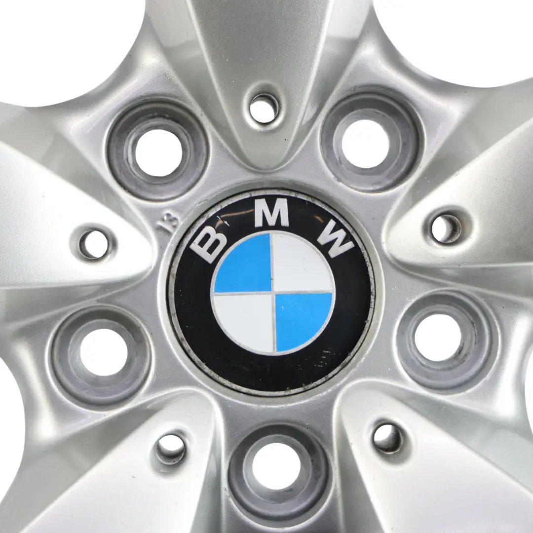 Alloy Wheel Rim 17" Spider Spoke 138 ET:20 7,5J to BMW E60 E61 Silver with Part number 6762001 BMW E60 E61 Silver Alloy Wheel Rim 17" Spider Spoke 138 ET:20 7,5J - SKU 6762001-4 - Part number 6762001