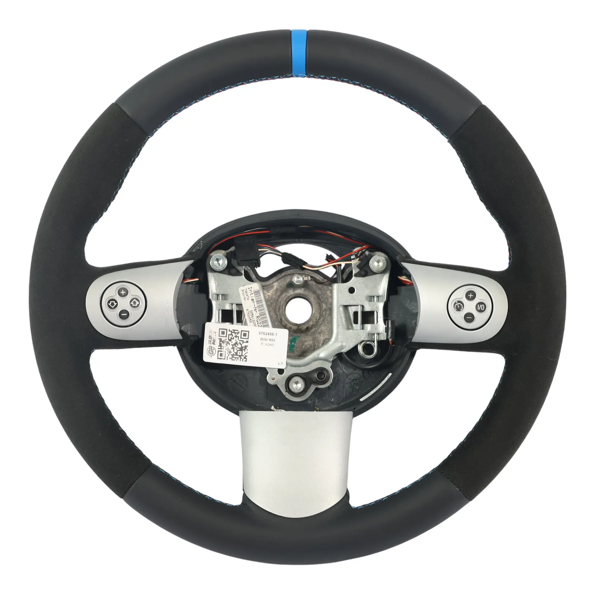 Mini Cooper R50 NEW Black Leather / Alcantara Sport Steering Wheel Mulifunction