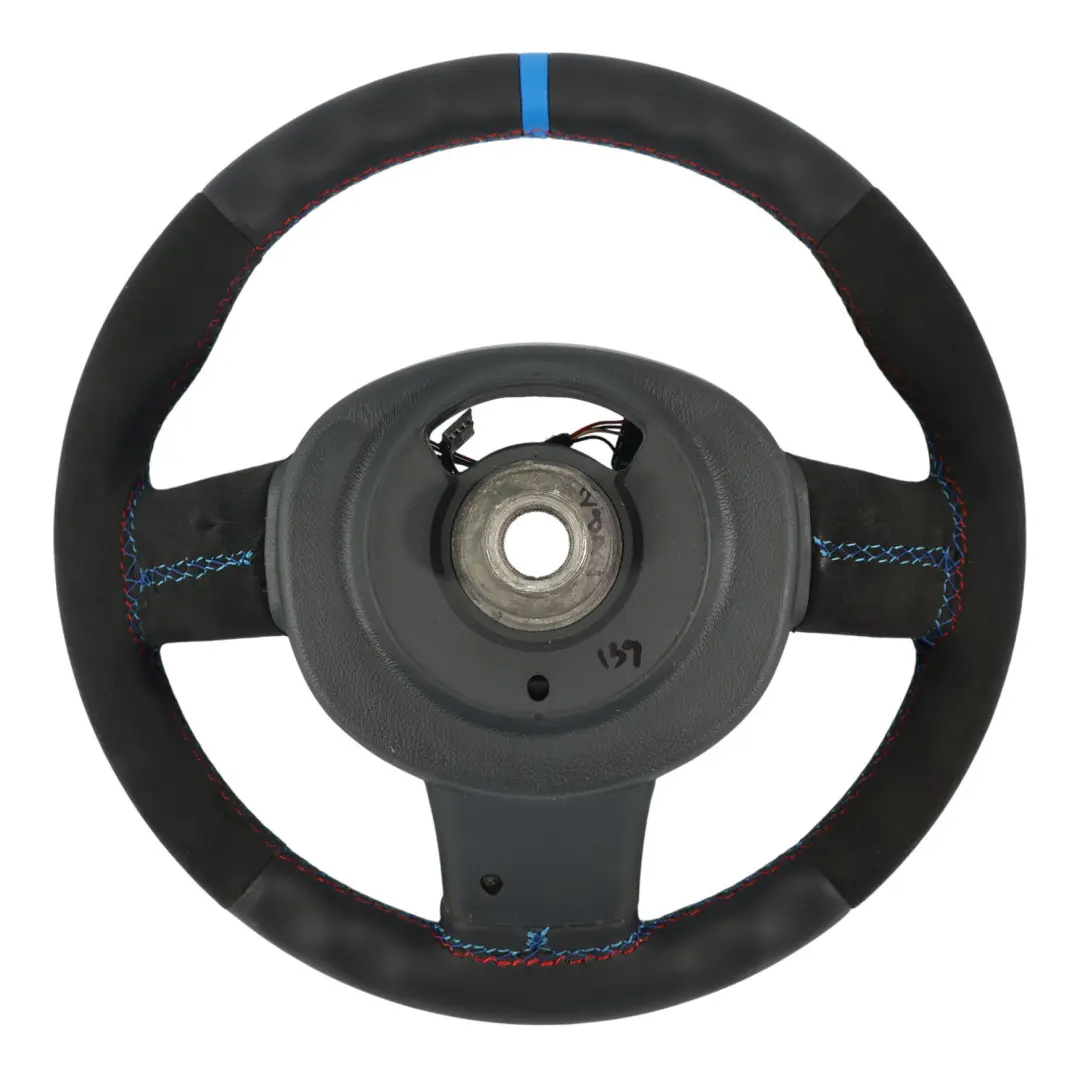 Mini Cooper R50 R52 Nuovo Nero Pelle / Alcantara Sport Volante Multifunzione - SKU 6762458-1 - Numero di parte 6762458