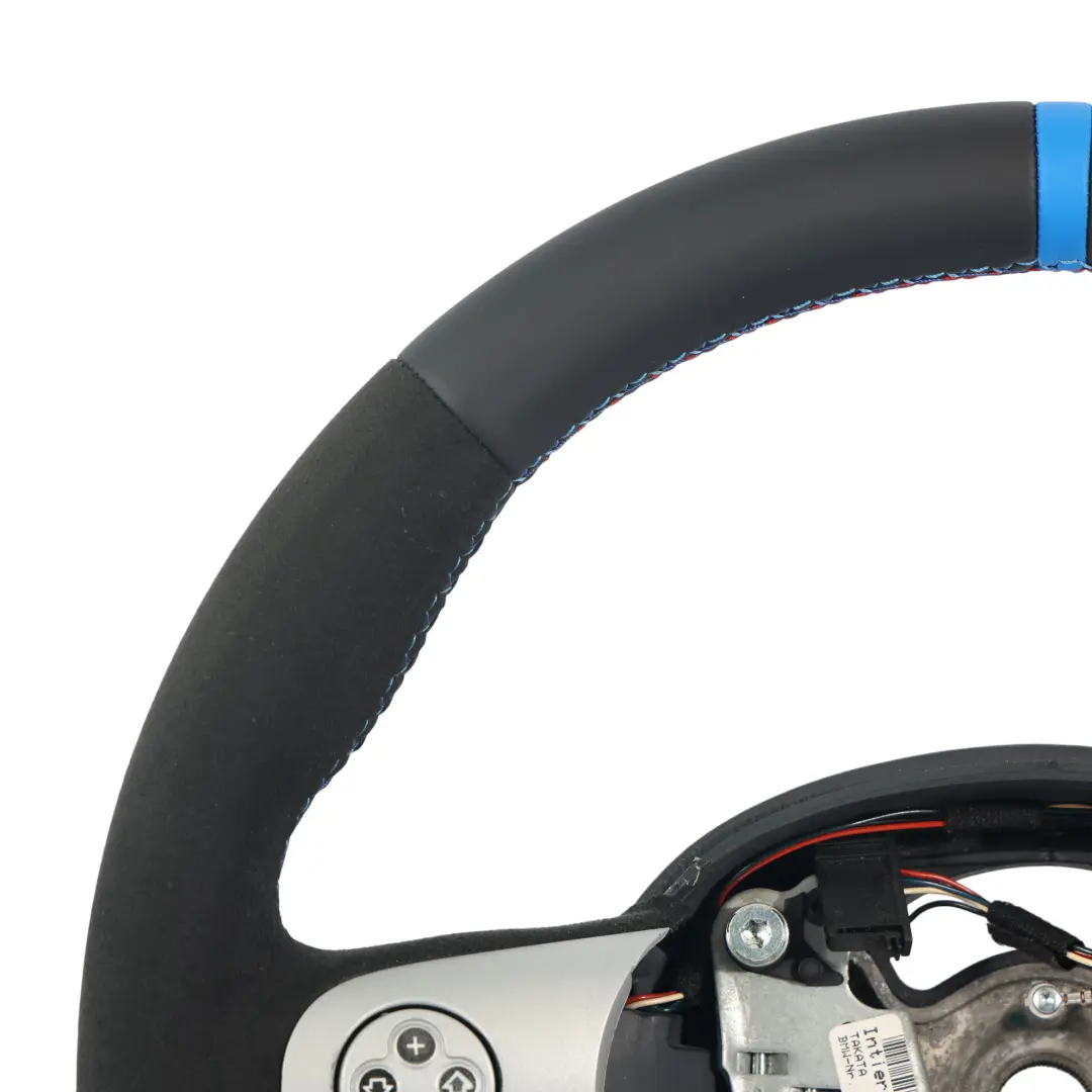 Mini Cooper R50 R52 NEU Schwarz Leder / Alcantara Sport Lenkrad Multifunktion - SKU 6762458-1 - Teilenummer 6762458