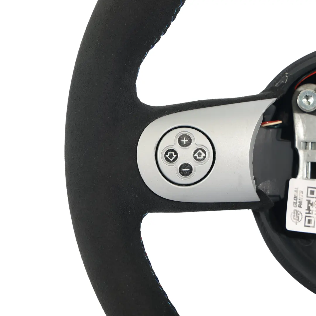Mini Cooper R50 R52 NEU Schwarz Leder / Alcantara Sport Lenkrad Multifunktion - SKU 6762458-1 - Teilenummer 6762458