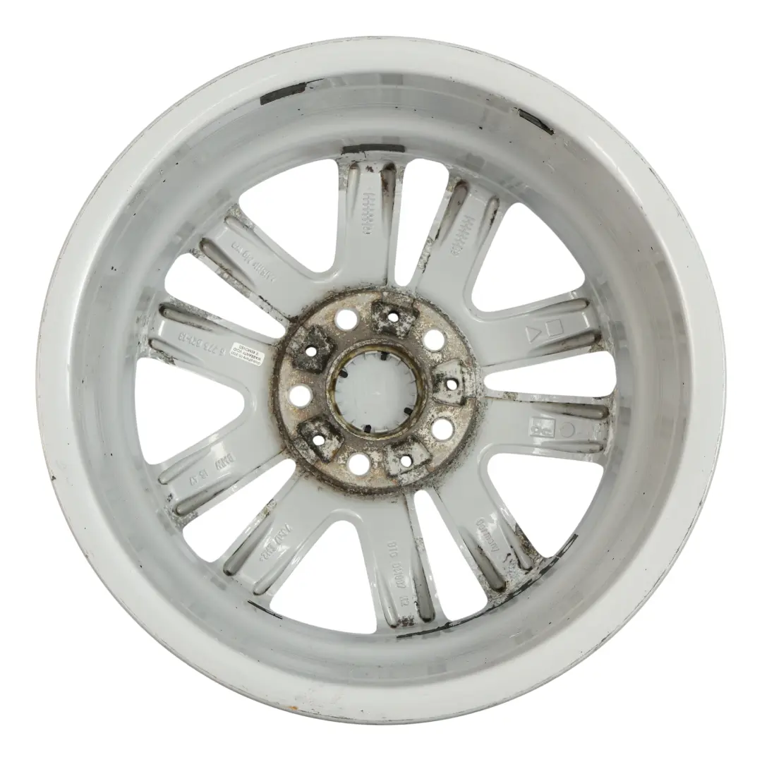 Silberne Leicht Metall Felge 17" V-Speiche 141 ET:47 7J 6762888 für BMW E81 E87 mit Teilenummer 6775621 BMW E81 E87 Silberne Leicht Metall Felge 17" V-Speiche 141 ET:47 7J 6762888 - SKU 6762888-3 - Teilenummer 6775621