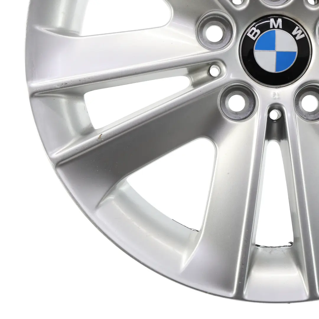BMW E81 E87 Jante Alliage Argent 17" V-Spoke 141 ET:47 7J 6762888 - SKU 6762888-3 - Numéro de pièce 6775621