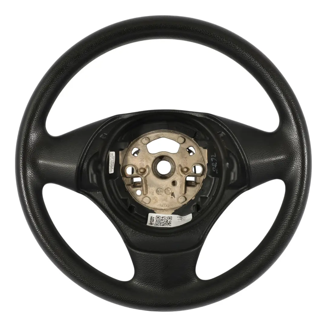 BMW E81 E82 E87 E88 Steering Wheel M Sport Look Black Leather - SKU 6763076-2 - Part number 6763076