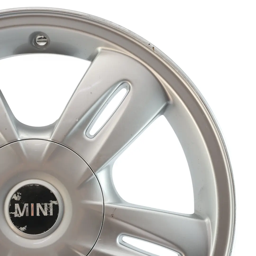 Mini Cooper One R50 Silver Wheel Alloy Rim 15" ET:45 5,5J 5 Star Rocket 93 - SKU 6763295-1 - Part number 6763295