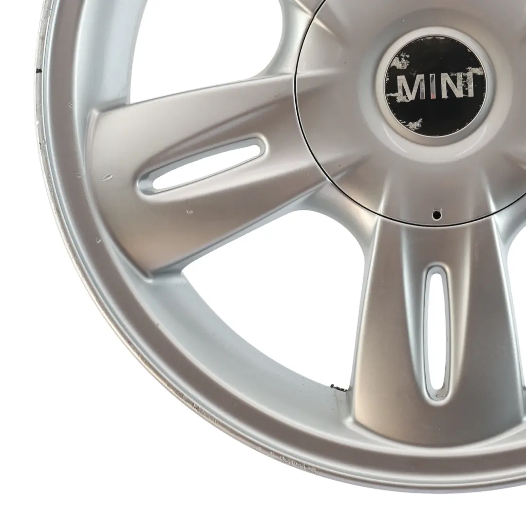 Mini Cooper One R50 Silver Wheel Alloy Rim 15" ET:45 5,5J 5 Star Rocket 93 - SKU 6763295-1 - Part number 6763295